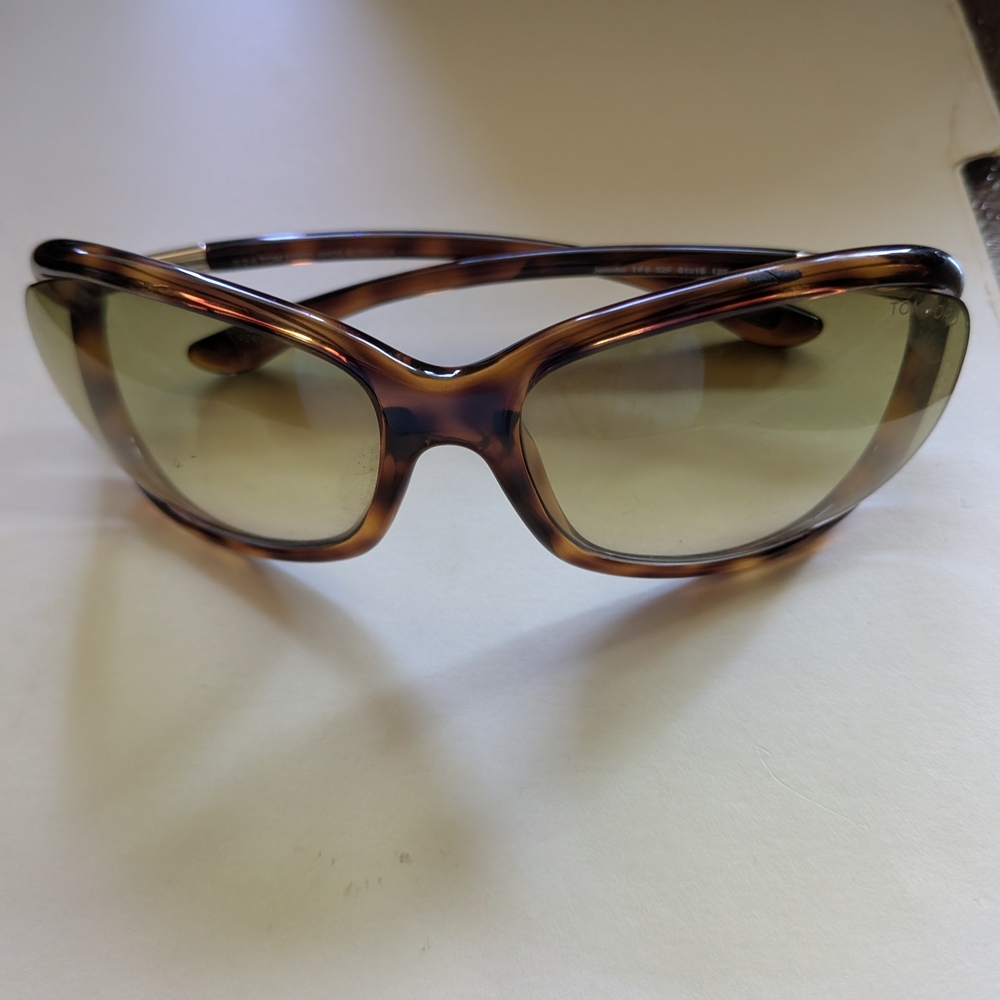 Tom Ford Tortoiseshell Sunglasses With Gradient O… - image 1